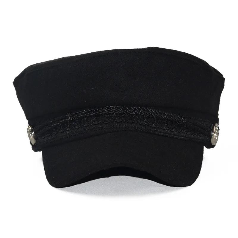 Oohmy Women's Wool Newsboy Cap with Visor Bakerboy Cabbie Gatsby Pageboy Style Beret Hat for Girls