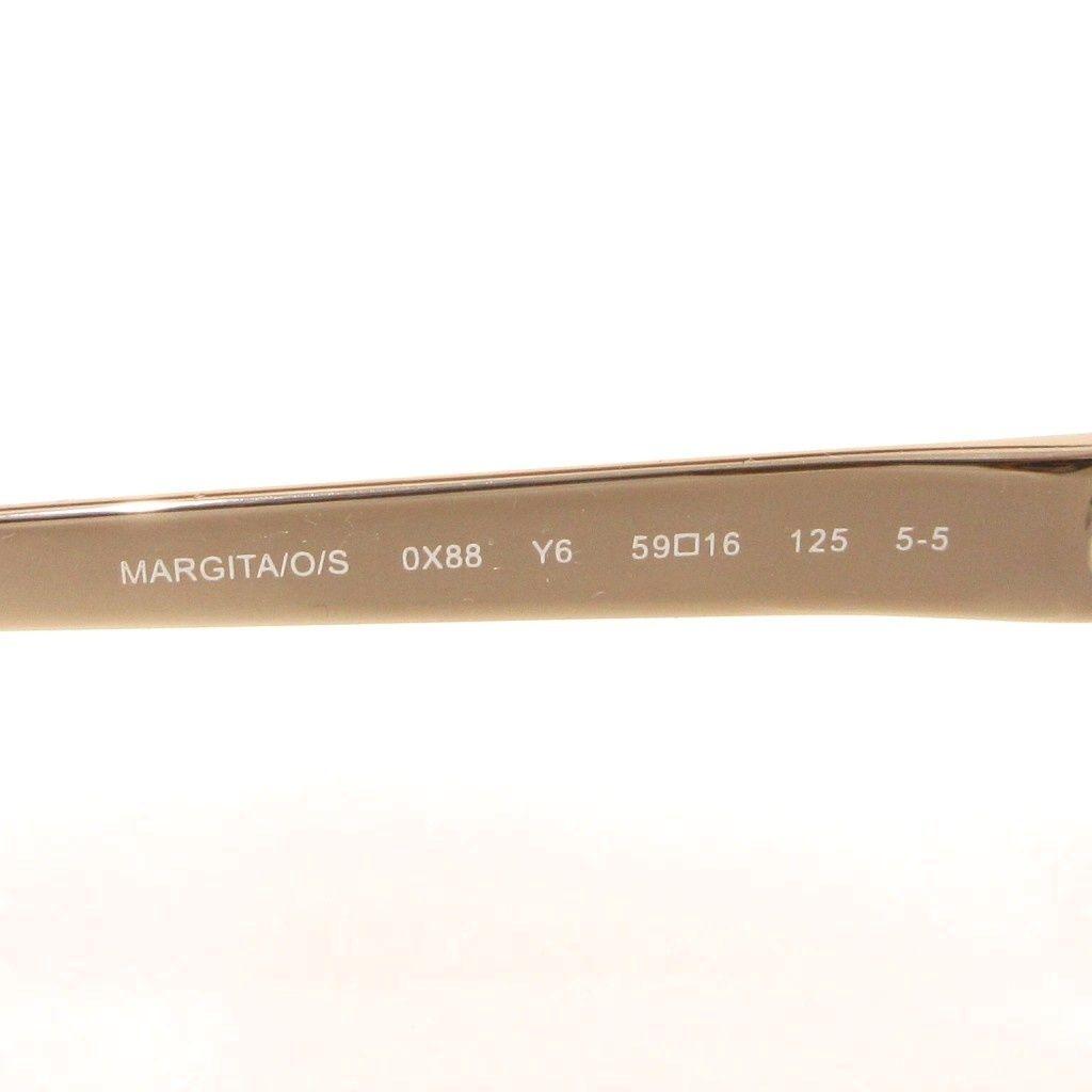 Used Kate Spade KATE SPADE Sunglasses Glasses Square Plastic Frame 5916 125 Gray Brown Silver Color Tortoiseshell Pattern /NU ECG003