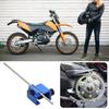 Motorcykelkedjeinställningsverktyg Aluminiumdrev Kedjestyrningsverktyg Universellt Snabb Exakt Kedjeinställning
