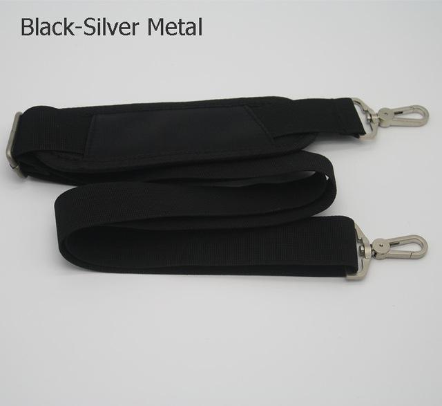 

Nylon Bag Strap Men Bags Shoulder Straps Briefcase Laptop Messenger Bags Belt Accessories Padded with Metal Swivel Hooks 155cm