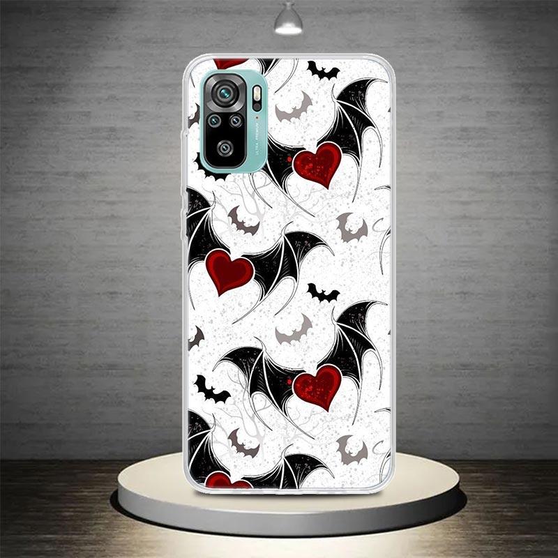 

Gothic Vampire Scarlet Art Phone Case Cover for Xiaomi Redmi Note 10 11 12 13 14 Pro Plus 14S 13 12S 11S 11T 11E 10S Soft Coque Redmi Note 14 5G