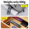 Bærbar Laptopstativ Aluminium Sammenleggbar Notebookstøtte Laptopbase Macbook Pro Holder Justerbar Brakett Datatilbehør