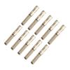 Hex Shank Bit Screwdriver Bits Chrome Vanadium Steel Versatile Use 11pcs Set Enhanced Grip Design Compact Case
