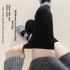 Wool Knee-high Socks for Women In Autumn and Winter, Thickened Warm Knee Protection Thigh Socks, Anti-slip and Anti-drop High Socks