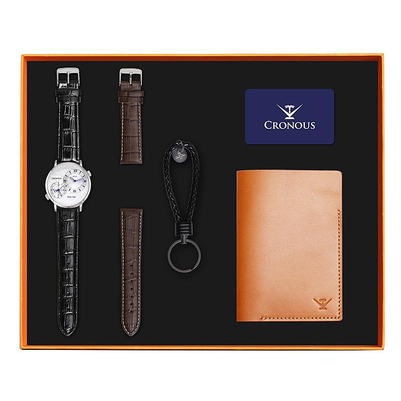 Keulonoseu Crd33033A-Wtbk Premium Passport Wallet Set