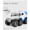 1/24 Russia Conqueror Shaman 8*8 Tyre Alloy Armored Car Model Diecast Metal Toy Police Off-road Vehicles Car Model Children Gift