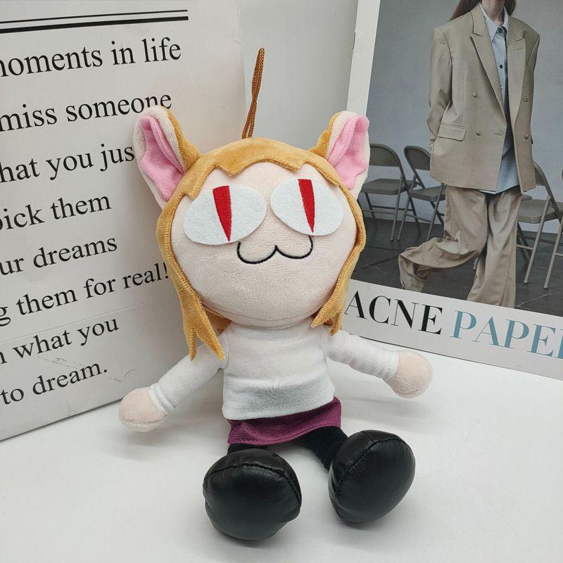 Anime Neco Arc Plush Toy Doll Cartoon Princess Cat Soft Stuffed Birthday Gift