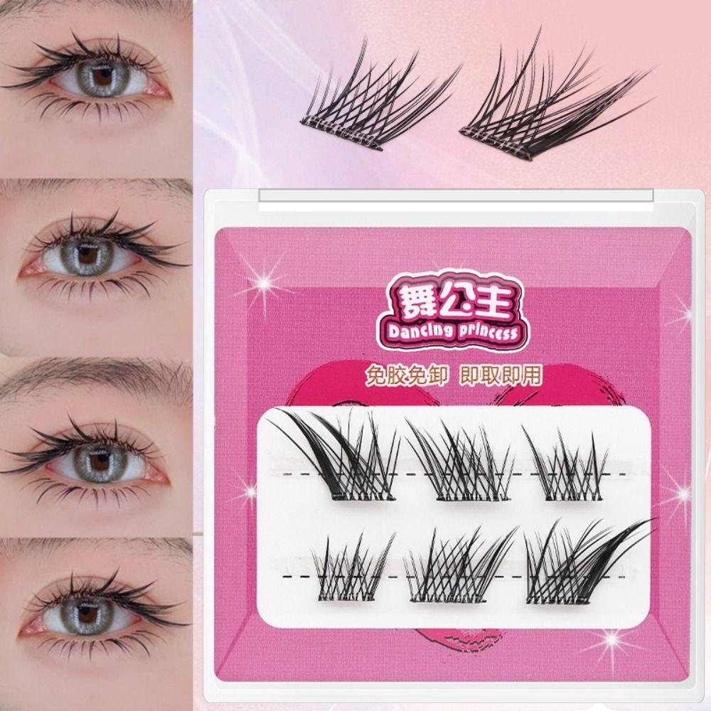 

Manga Fox False Eyelashes Natural Individual Lashes Handmade Clusters Lashes DIY Lash Extensions Style 02