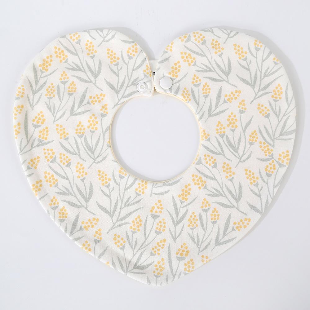 Korean Style Cotton Baby Bib - Double-Sided & Versatile for 0-2 Years