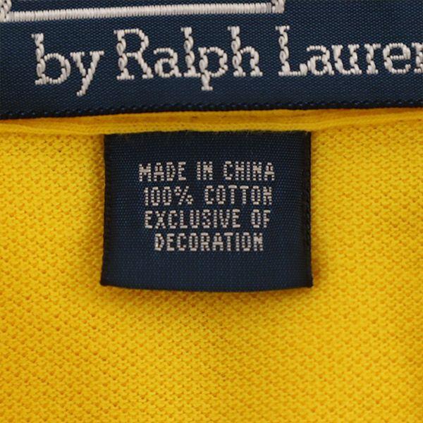 unused Polo by Ralph Lauren Short sleeve Polo shirt M yellow Fawn Men's Used