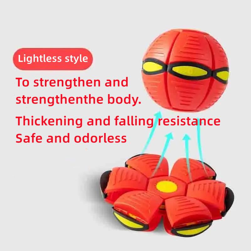 

Elastic Ball Frisbee Decompression Foot Deformation Ufo Parentchild Interaction червоний