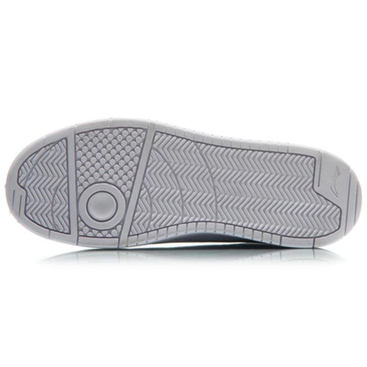 Li Ning Slip Resistant Abrasion Resistant Low top Skateboard Shoes Men's White AGCN161-1