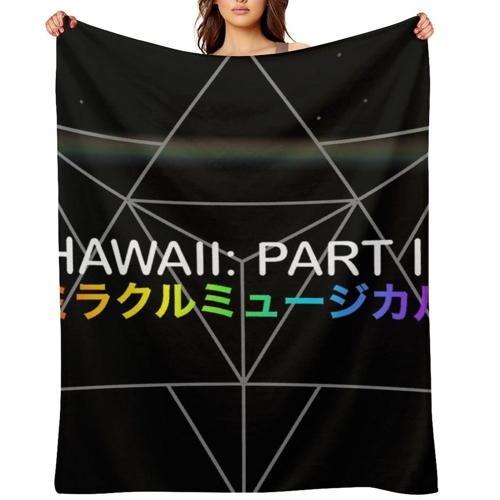 Hawaii: Part ii Throw Blanket Comforter halloween sofa bed manga Blankets