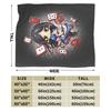 Dark Alice Madness Returns Game Flannel Blanket Spring  Warm Soft Throw Blanket Home Decor Pattern Bedspread Sofa Bed Cover