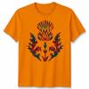 Scottish Tartan Unisex T Shirt Thistle Emblem Scotland Heritage Symbol Tee