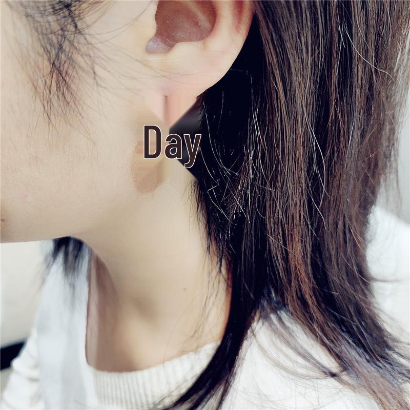 Earrings 2025: Trendy Korean C-Shaped Ear Cuffs for Women - Retro, Cool Style with High-End Feel золотой