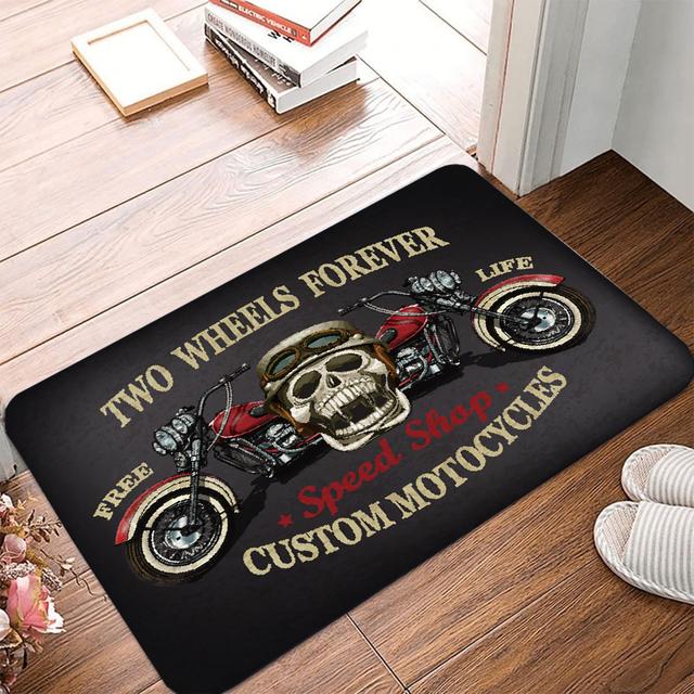 Fashion Cool Barbershop Carpet Living Room Home Decoration Sofa Table Large Area Carpet Lounge Entrance Door Mat Non -Slip Mat