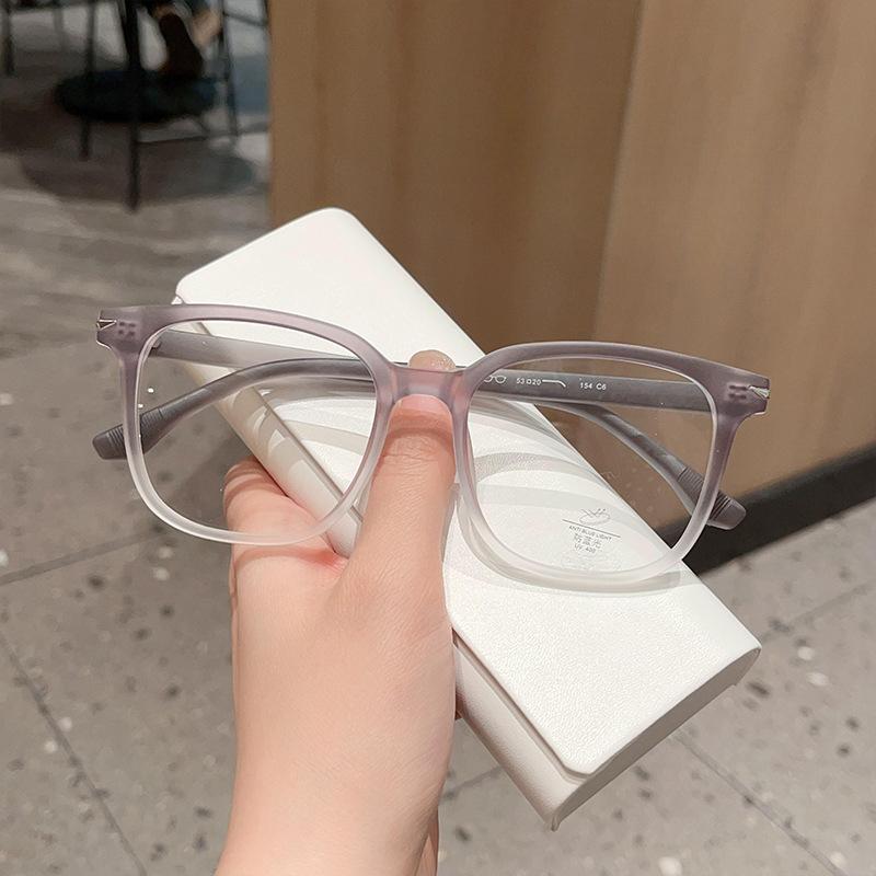 Ультралегкие Очки в Ретро-Черной Рамке из TR90 Danyang Модные Очки Можно Вставить Линзы по Рецепту