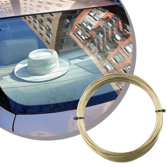 Резка лобового стекла Плетение 0,8 мм 22 м Вырезка Для резки стекла Золотая рулонная линия