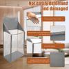 1pc Foldable Wall Hanging Mesh Laundry Basket Over the Door Laundry Hamper Portable Hanging Hamper For Bathrooms And Dormitory