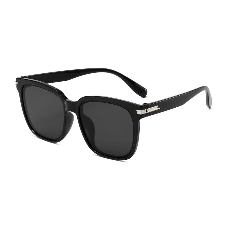 Oversized Square Sunglasses Men Cambered Design Sun Glasses Male Anti-glare Driving Luxury Brand Shades UV Protection