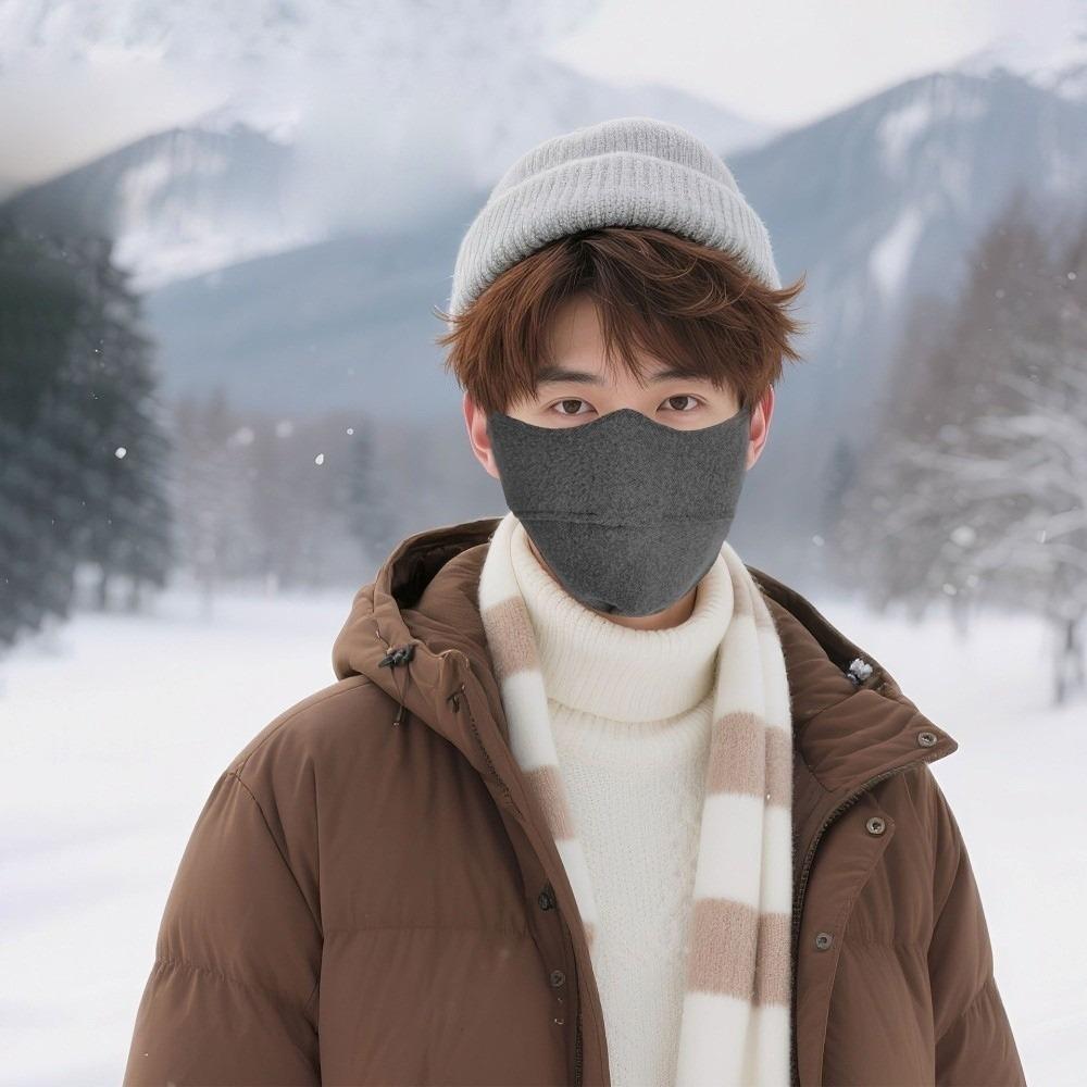 Washable Face Mask Breathable Face Cover New Warm Mask  Autumn and Winter