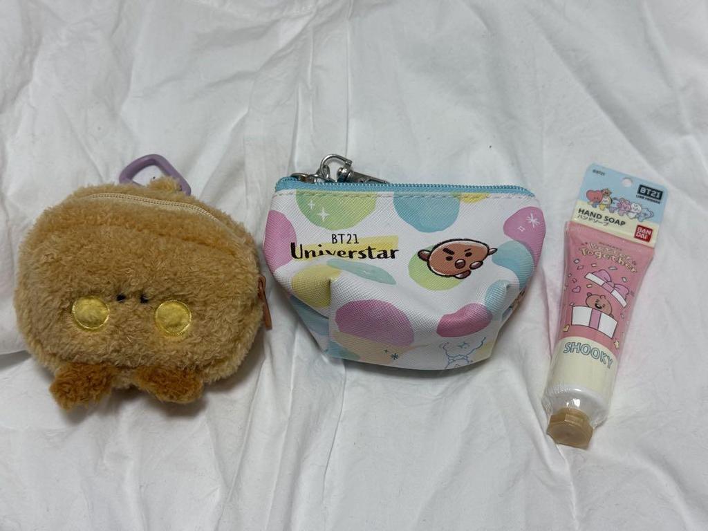 [USED] BTS SUGA Yoongi TinyTAN BT21 SHOOKY Bundle Sale