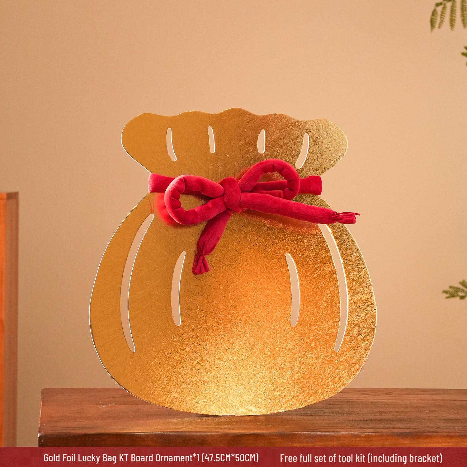 Spring Festival New Year Decorations: Prosperity & Joy Fireworks Ornaments, Red Atmosphere Photo Props. No Specification