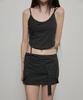 Peulleeoeob 4-Layered Skirt (Fl-268_Black)