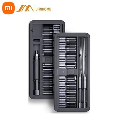 JIMI JM GNT80 80 in 1 set di cacciaviti di precisione multiuso cacciavite di riparazione fai da te 72 pezzi punte in acciaio legato S2 con 2 aste