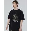 Crew Neck T Shirt Black Gorilla King With Crown And Cigar It Takes Two To Tattoo Style Graphic Streetwear Fashion For Casual Outfits