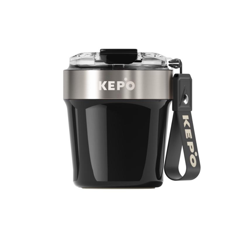 KEPO Stainless Steel Travel Thermos Cup - High-Value Mini Sealed Cup for Girls 240ML