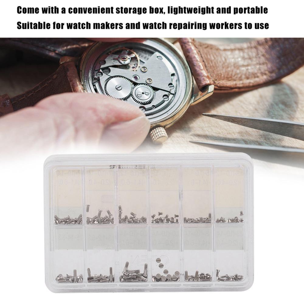 12 Different Sizes Watch Repairing Tools Storage Box Watch Back Screw  Watch Repair Workers