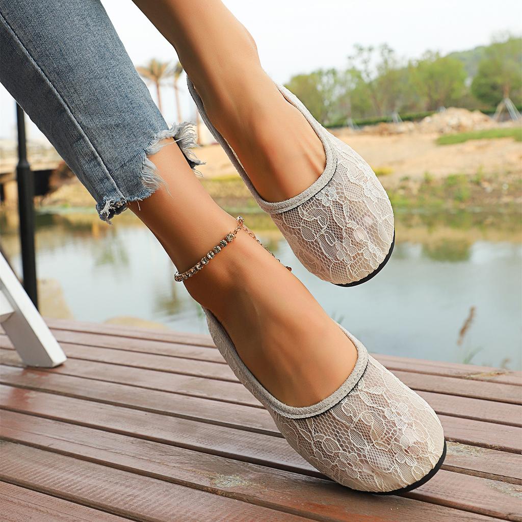 Fashion Women Sandals Embroidered Round Toe Walking Shoes Solid Color Flat Comfortable Women Shoes Summer Fashion New Sexy Sandals