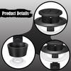 Toilet Flush Valves Fitting Flusher Replacement Sturdy Accessories Double Push Flush Button Toilet Push Button for Toilet Home