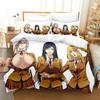 3D Print Prison Schol Anime Beding Set Bedrom Soft Modern Bedspreads Comefortable Children Kids Soft Duvet Cover Comfortable Quilt Cover And Pilowcase