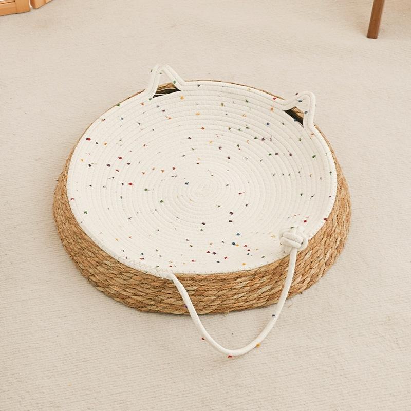 MM Durable, Flake - Free Cat Scratcher, Bed & Mat in One - a Multi - Functional Cat Toy and Sleeping Pad