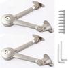 2 Pieces Adjustable Support Hinge Lift, Zinc Alloy Lid Support Hinges, Lid Support Hinges, Cupboard Door, Wooden Storage Boxes