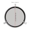 PET Coated Aluminum Film Solar Filter for 104-130mm Objective Improved Visibility, Safe Sun Observation