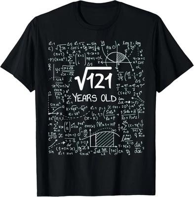 Quadratwurzel von 121 11 Jahre alt 11. Geburtstag Design T-Shirt