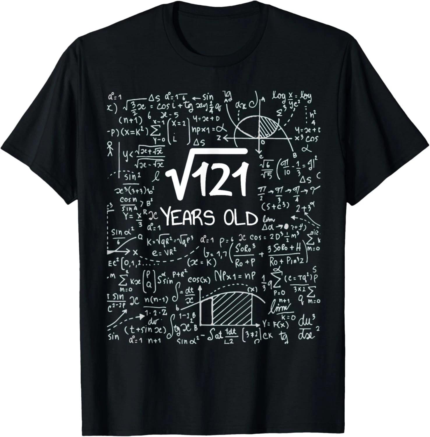 Square Root of 121 11 Years Old 11th Birthday Design T-Shirt 3XL
