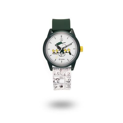Q&Q SmileSolar PEANUTS COLLECTION Forest GolfWatch