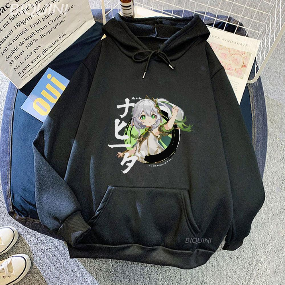 

Худи Нахида Genshin Impact Аниме Манга Смешное Аниме Зима и Осень Женские Мужские Худи Длинный Рукав Тканевые Пуловеры Толстовки 3XL