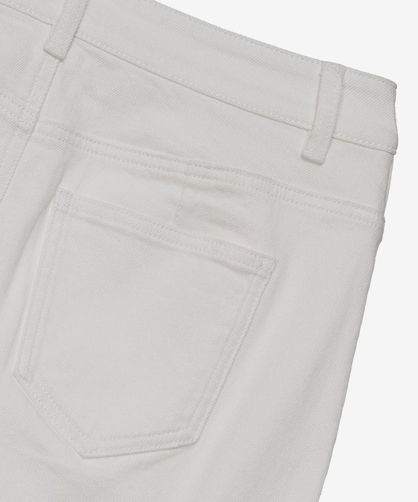 Mind Bridge Woman [W] White Slit Denim Skirt