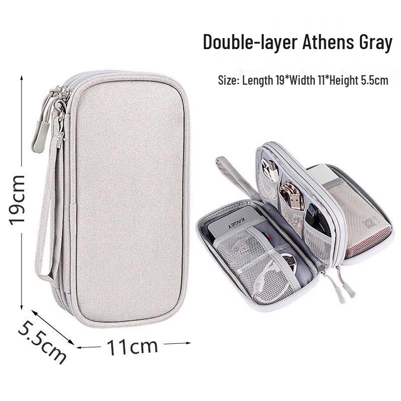 Digital Organizer Bag for Cables, Chargers, Power Banks, Phones, Hard Drives & Earphones