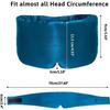 Silk Sleep Mask for Women Men Satin, ATreebag Eye Sleeping Mask & Blindfold with Adjustable Strap, Large Size, 1 PC Navy Blue