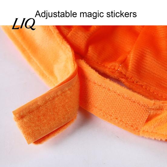 Holiday Theme Accessories for Dogs And Cats Pet Halloween Pumpkin Hat, Funny Devil Horn Cat Plush Cozy Cosplay Apparel Photo Shoots Hat Small
