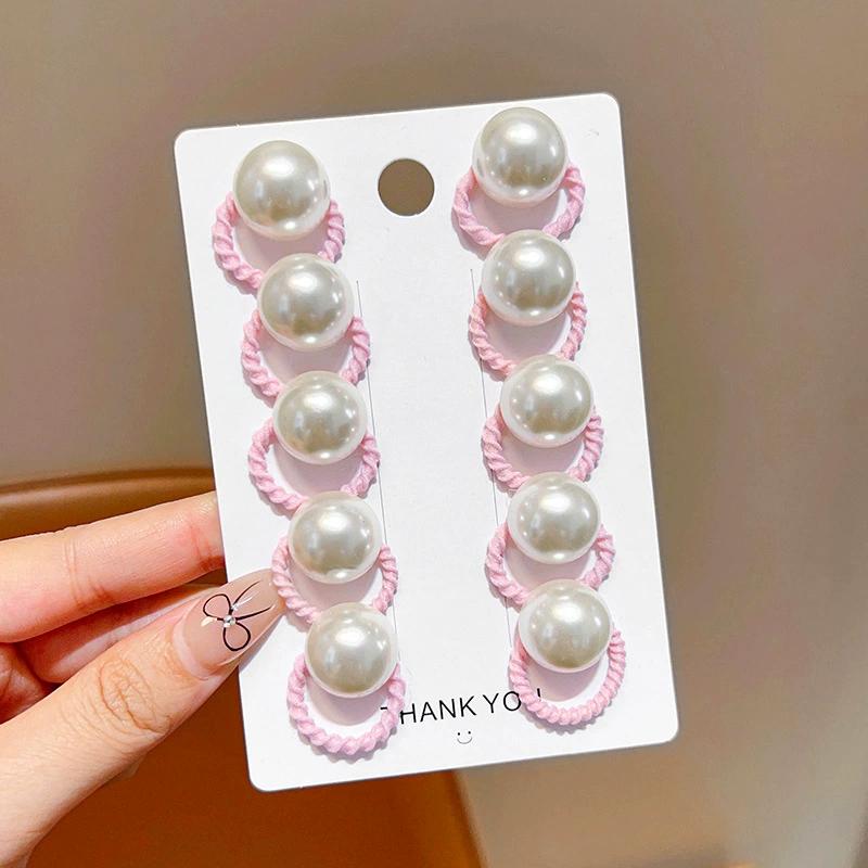

10-30pcs Cute Baby Girl Hair Bands Cartoon Love Heart Star Hair Ties Toddler Elastic Rubber Band Kids Hair Ropes Headwear Korean