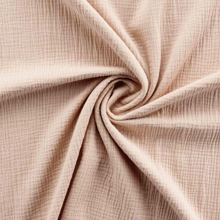 Bed Linen Set - PROMO LINGE - Cotton Gauze - 240 X 220 Cm - Pink