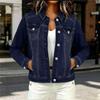 Denim Jacket with Pockets – Slim Fit Casual Everyday Outerwear
